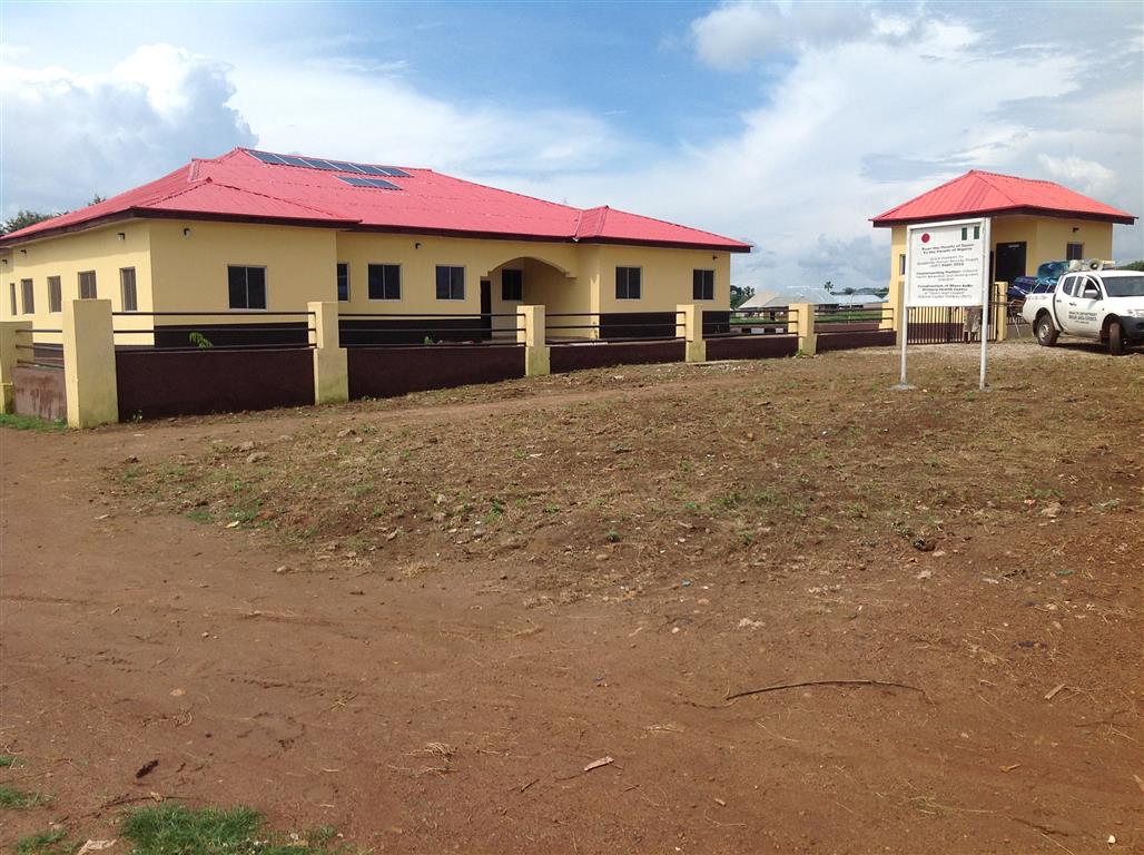 Front view of the Shere Koko Primary Health Center